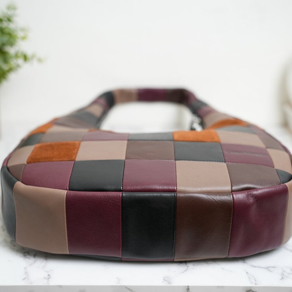 Coach Coachtopia CCX57 Alter/Ego Crescent Shoulder Bag In Suede & Leather *RARE* - Picture 11 of 15